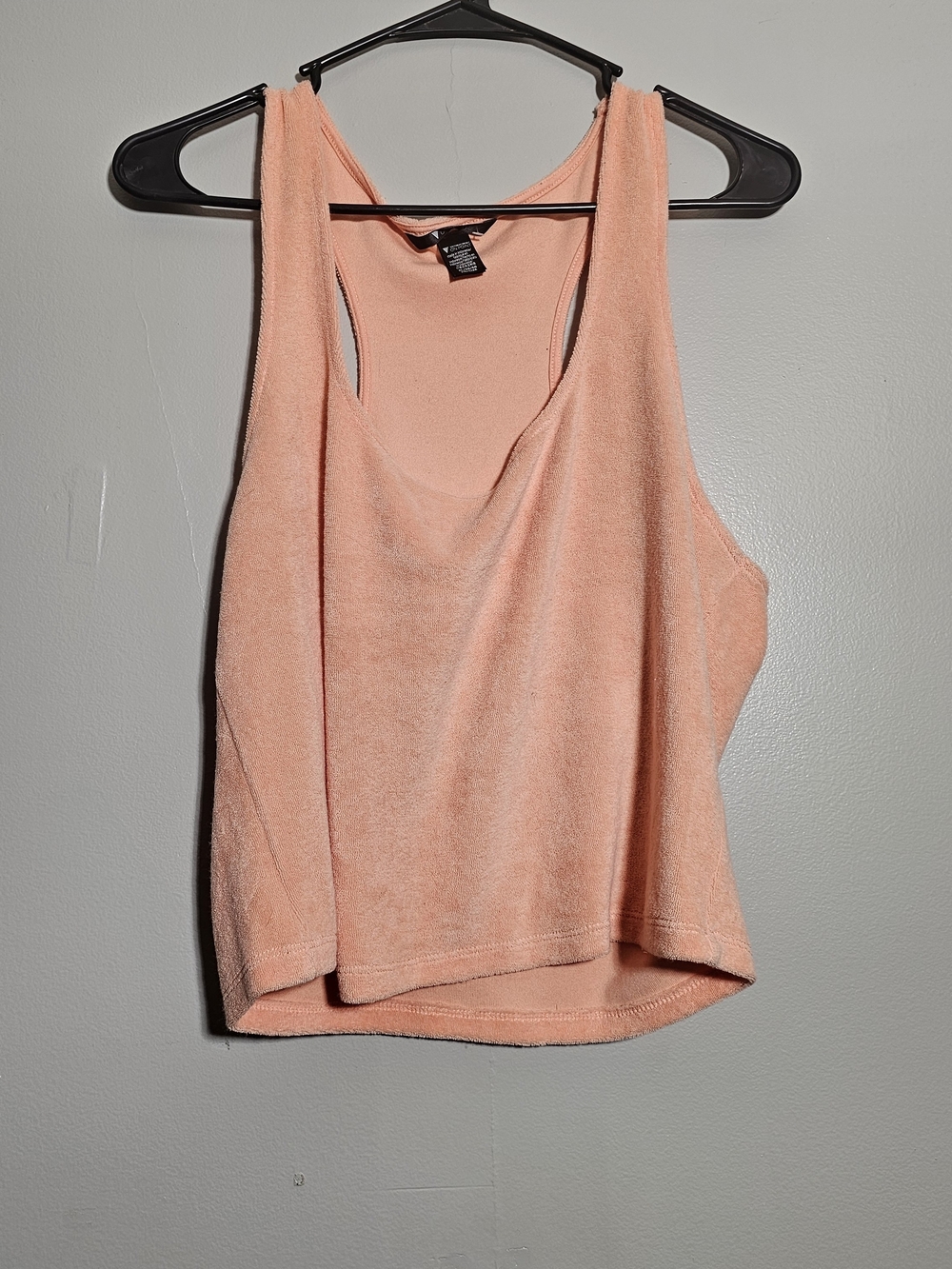 Victoria's Secret Peach Terry Racerback Tank